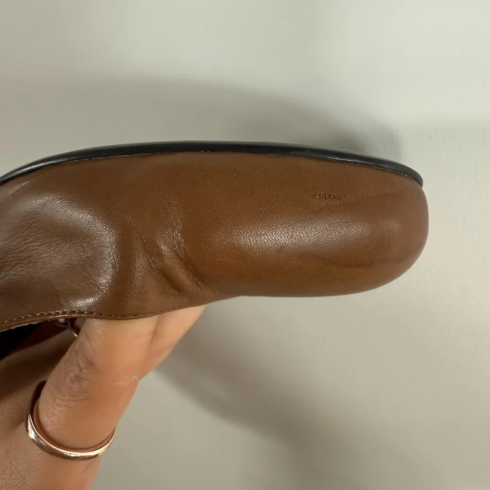 RUDSAK Women's Brown Leather Heels - Picture 5 of 5